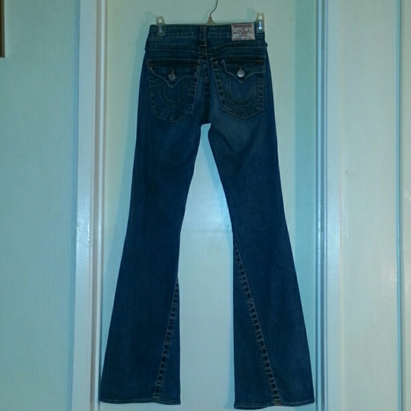 True Religion Flare Jean's Sz 26 (Euro) women's Jeans - Picture 4 of 4
