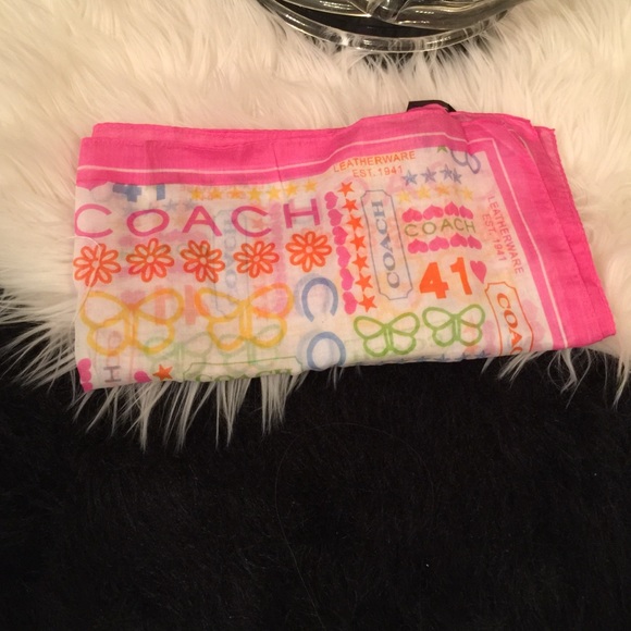Coach scarf