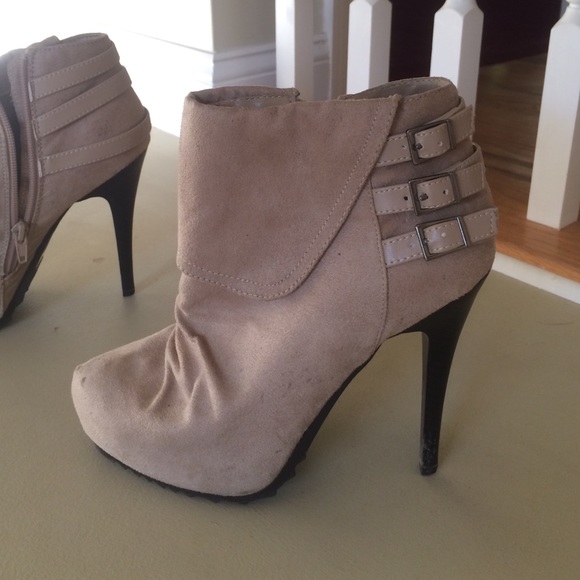 Bootie heels