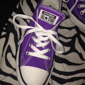 Purple converse