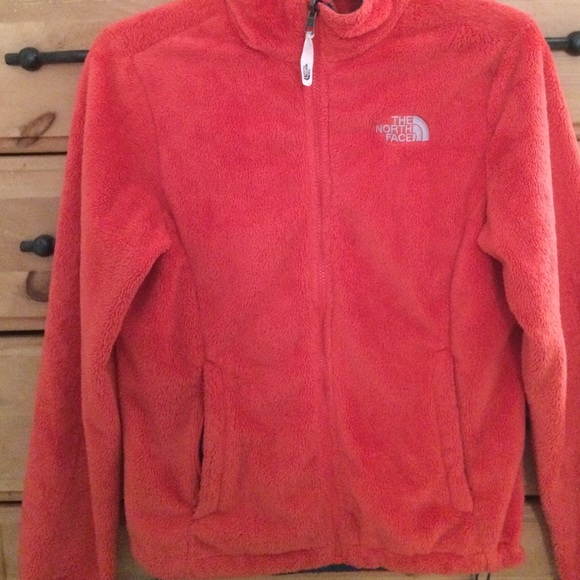 Orange North Face.