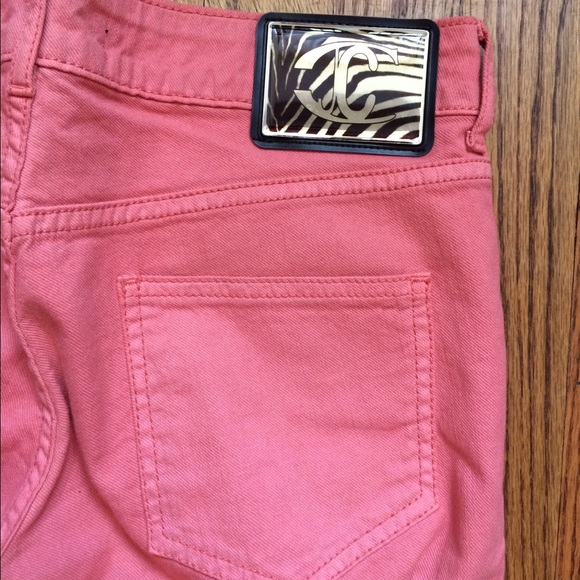 Just Cavalli Salmon Stretch Jeans sz 27