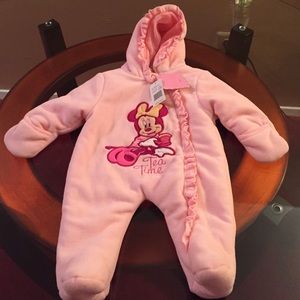 Minnie Mouse  baby snow suit coat