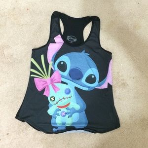 Disney Lilo & Stitch Cuddly Stitch Girls Tank XL