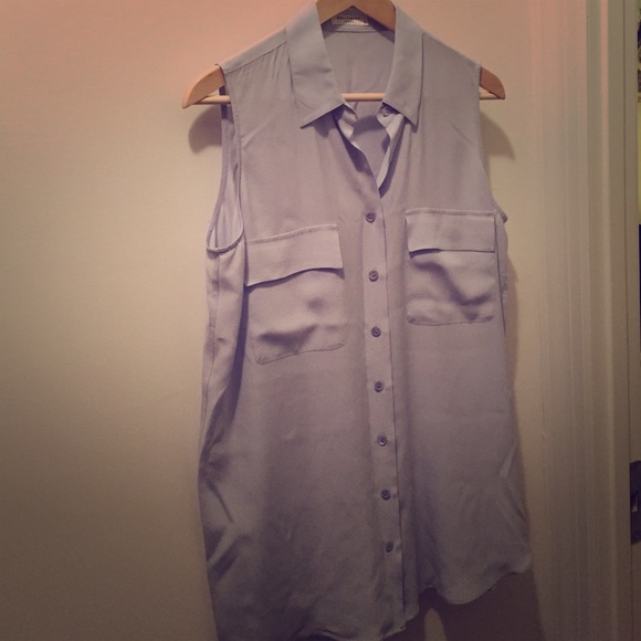 Equipment silk blouse