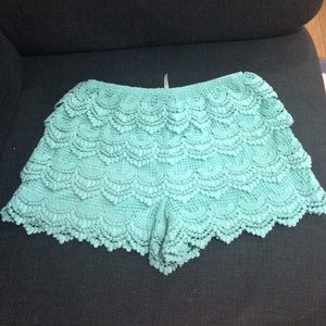 kirra layered shorts