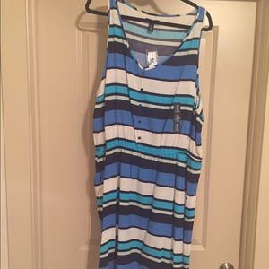 Striped summer dress
