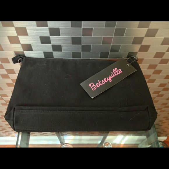 NEW Betsey Johnson Winking Eye Crossbody/Clutch - Picture 3 of 4