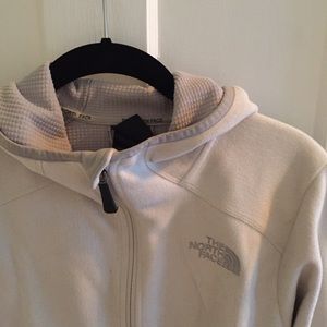 North Face Hooded women's fleece jacket