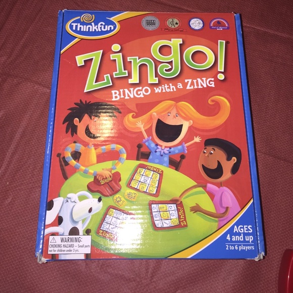Zingo bingo with a zing