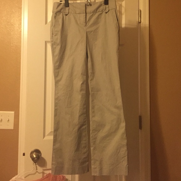 LOFT Light gray casual pants