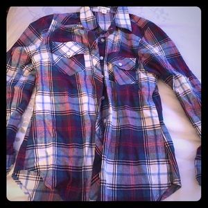 Small plaid shirt