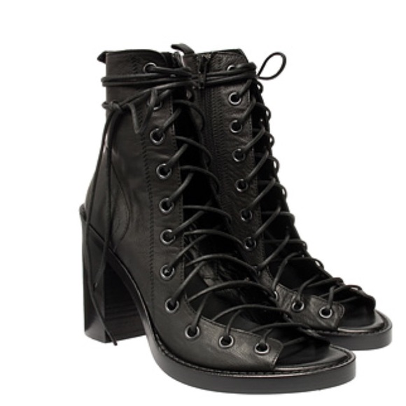 Ann Demuelemeester Lace- Up Sandals