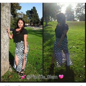 Blk&White skirt! NWOT