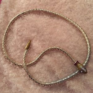 Betsey Johnson detachable snake necklace!
