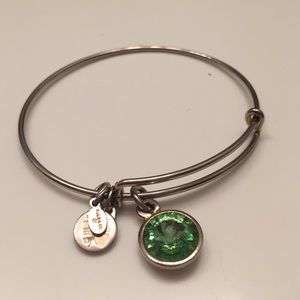 Sliver Alex and ani bracelet