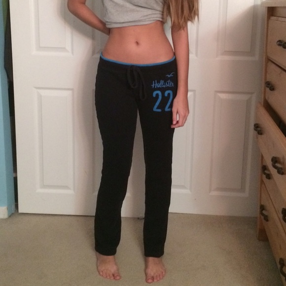 Navy Blue Hollister Sweats.