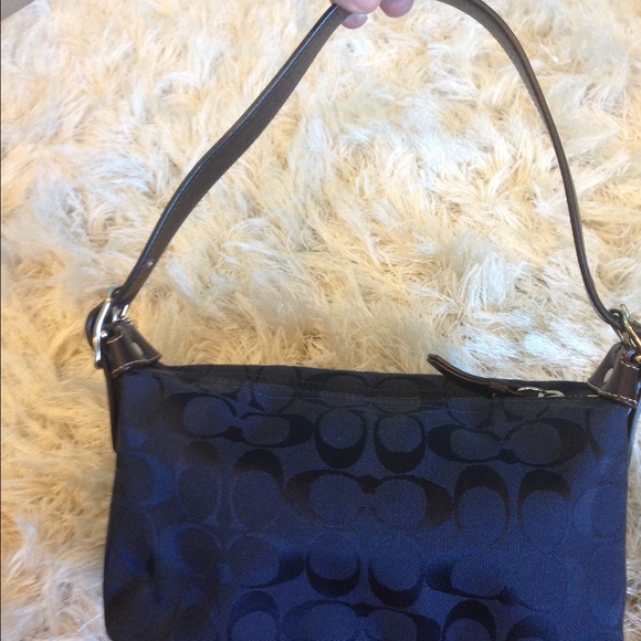 63 coach handbags navy blue coach signature bag 63 coach handbags navy blue coach signature bag