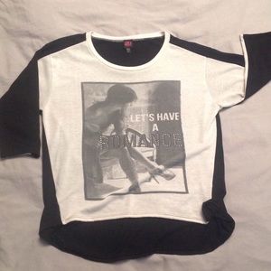 2b bebe oversized shirt