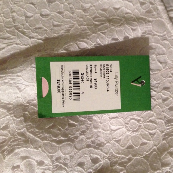 NWT Lilly Pulitzer Rylee Lace Shift Dress - Picture 2 of 3