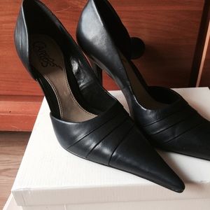 Carlos Santana navy shoes