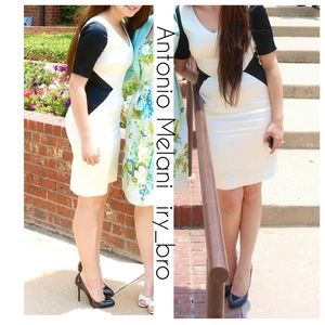 Antonio Melani  Black and White dress size 2.