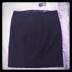 🔥SALE!🔥Classic black stretch pencil skirt