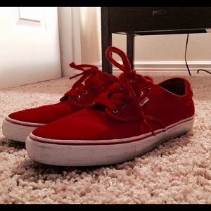 Men's Red Vans size 10