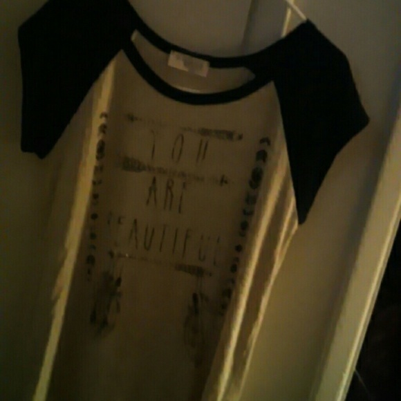"You are beautiful" t-shirt from ross