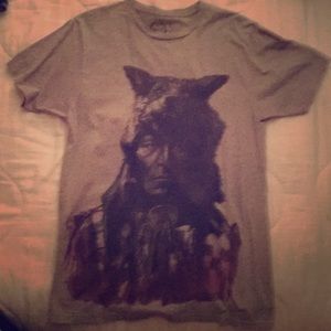 Men's Rook T shirt size L (Zumiez) gray