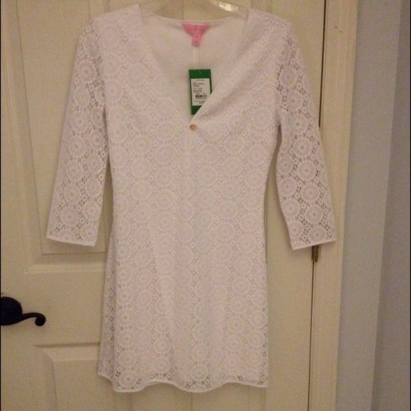 NWT Lilly Pulitzer Lamora Lace Tunic Dress