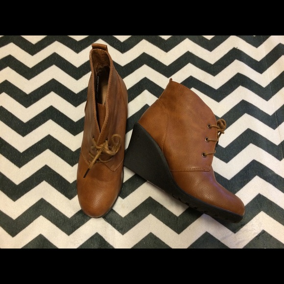 Brown booties
