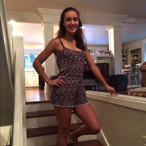 ❎Hold for angela❎Damask rayon romper