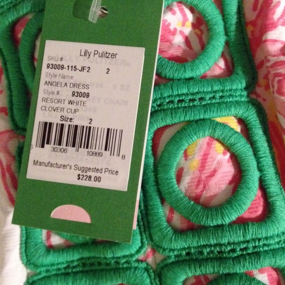 NWT Lilly Pulitzer Angela Strapless Dress - Picture 2 of 3