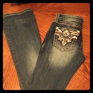 Miss Me, size 26 waist 34 inseam. Boot cut.