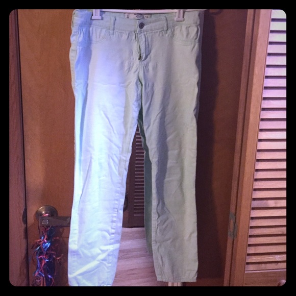 Mint green Abercrombie&Fitch jeans