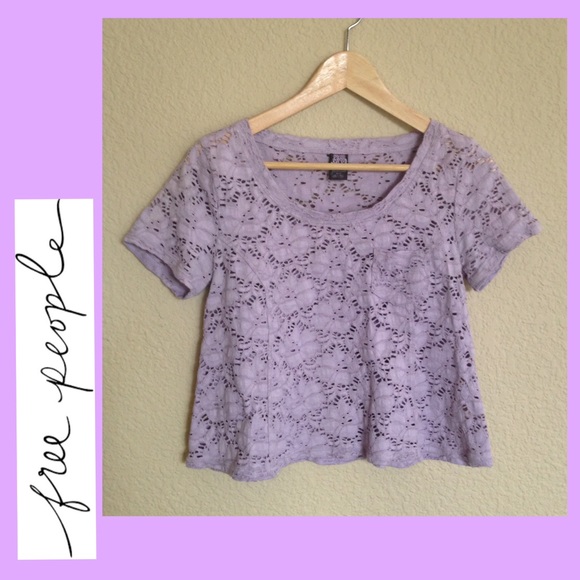 ⛔️SOLD⛔️Free People Lace Swing Top