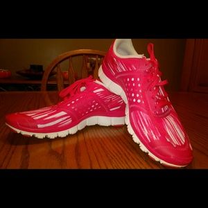 Reddish-Pink Women's Nike Free 5.0