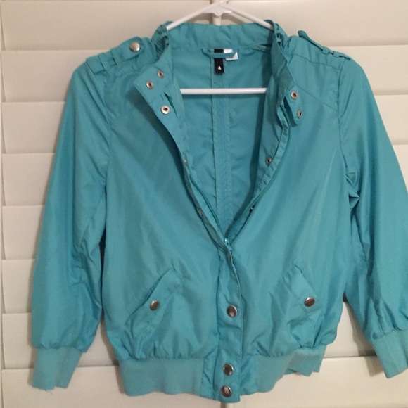 HM teal jacket - Picture 3 of 3