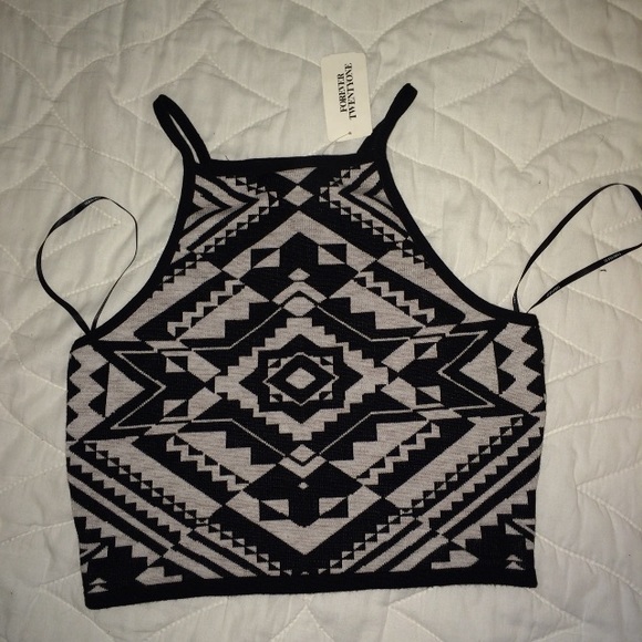 Tribal halter top