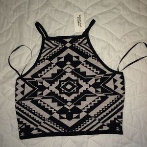 Tribal halter top