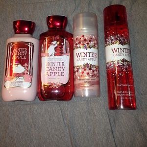 Bath and body works lotions and body mist.
