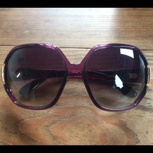 Purple Sunglasses Oversized MARC BY MARC JACOBS
