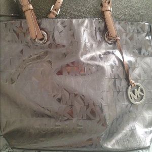 Michael Kors Platinum Tote