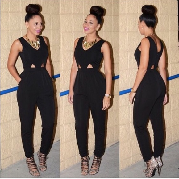 Black jump suit::: final price!!!