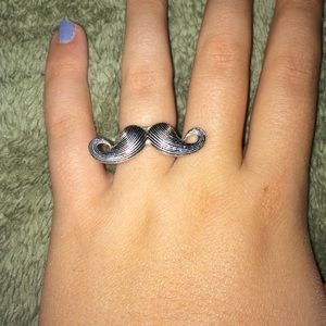 Mustache Ring
