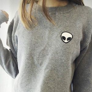 rare original Brandy Melville alien Crewneck!