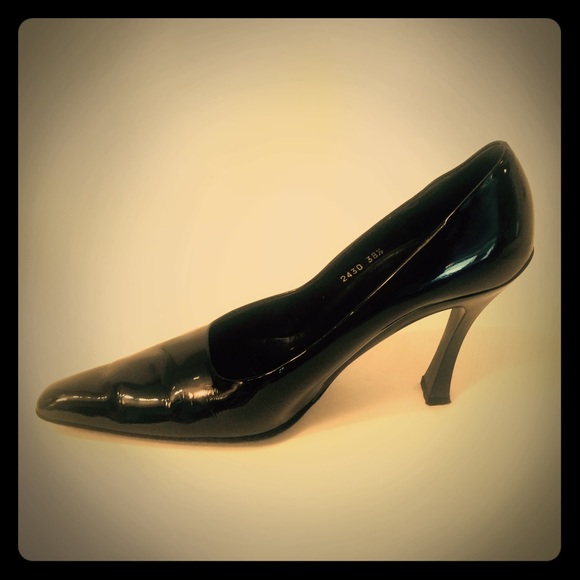 Prada patent leather pumps