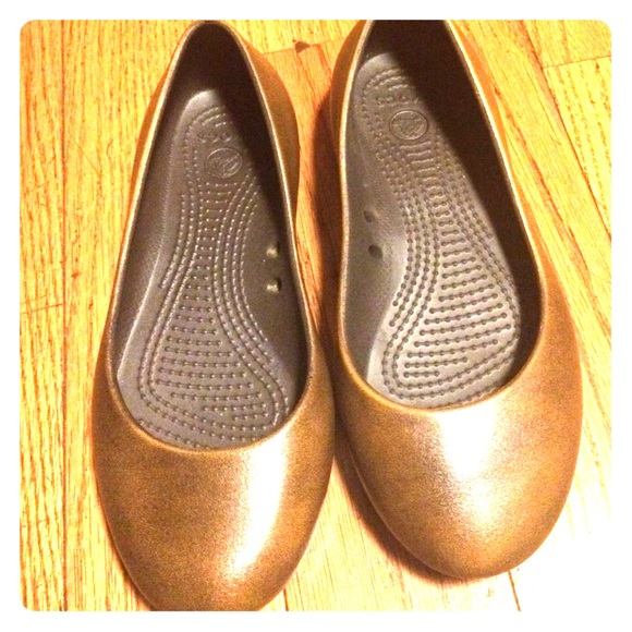 crocs Shoes - Bronze Crocs