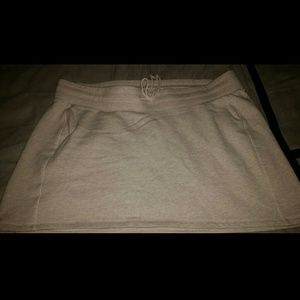 Oatmeal colored skirt